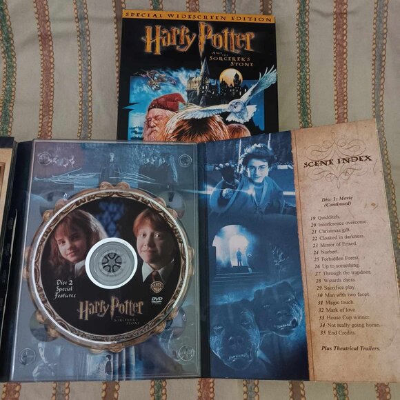 Harry Potter and the Sorcerer's Stone - 2001 DVDs - Rated PG - 2 DVDs - Picture 4 of 5